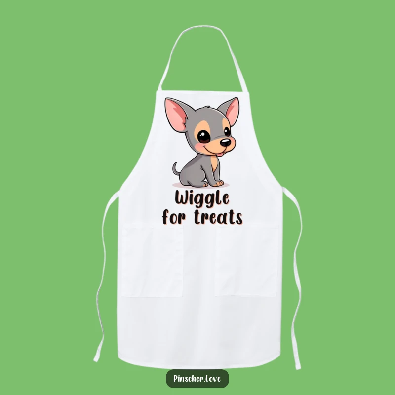 Funny Pinscher Apron - Chef's Delight, Hilarious Kitchen Gift for Dog Lovers