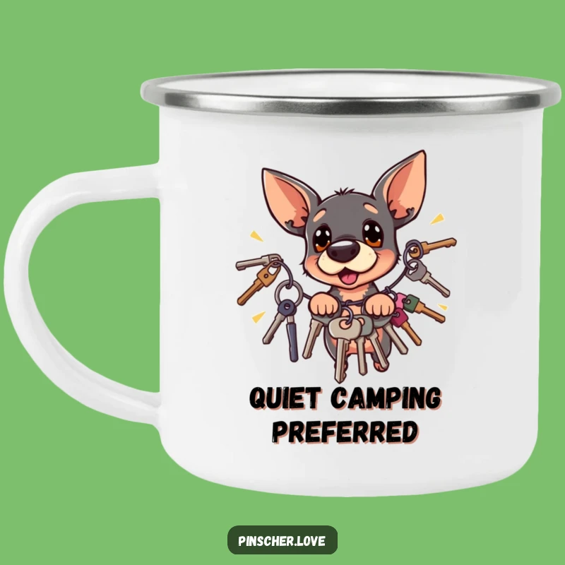 Funny Pinscher Camp Mug: Coffee & Canine Comedy, Great Gift