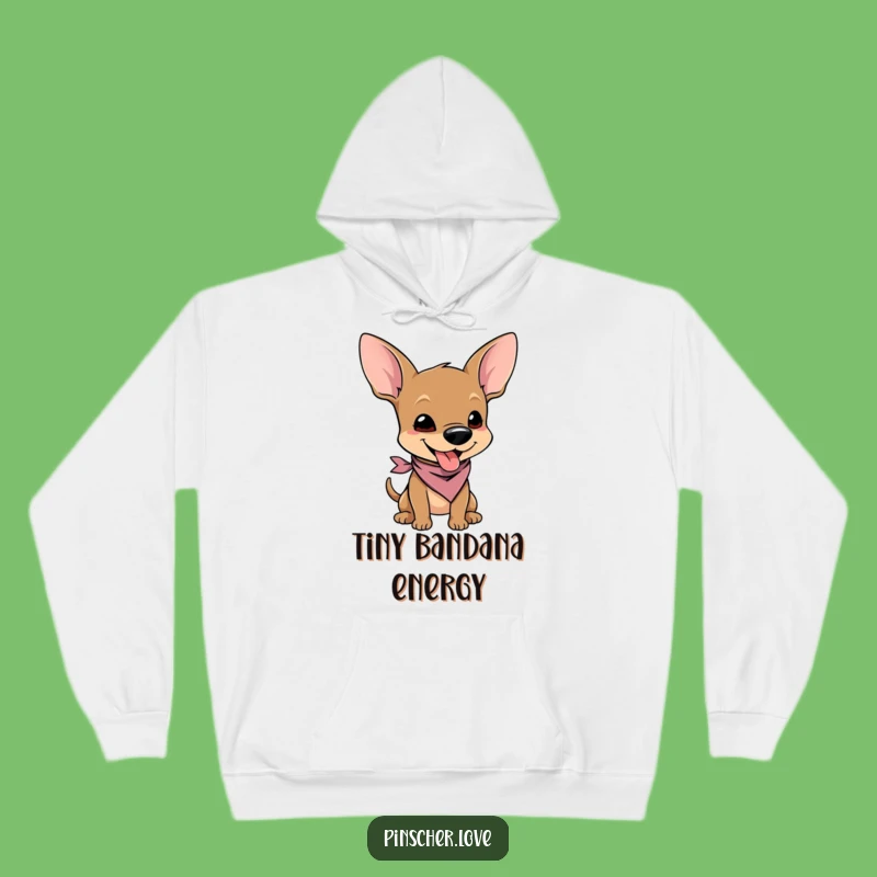 Funny Pinscher Wiggle Hoodie - Cozy Cartoon Character Comfort
