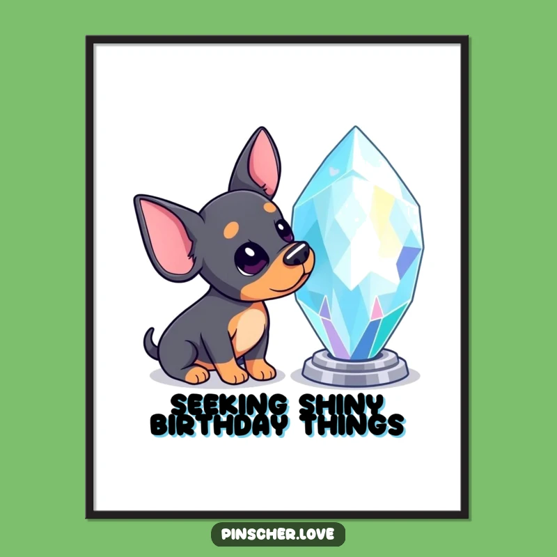 Funny Free Printable Wall Art: Pinscher & Gem, Downloadable Decor