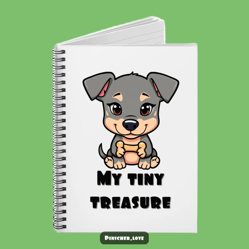 Funny Pinscher Mischief Notebook: Journal for Secret Plans and Cute Dog Ideas