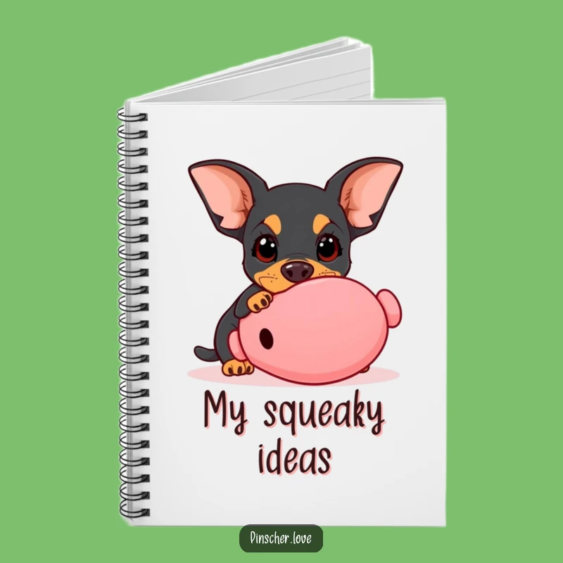 Funny Pinscher Notebook: Innocent Play Journal - Sweet Writing Gift